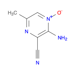 2-Pyrazinecarbonitrile, 3-amino-6-methyl-, 4-oxide