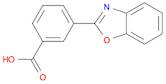 Benzoic acid, 3-(2-benzoxazolyl)-