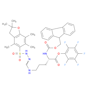 L-Ornithine, N5-[[[(2,3-dihydro-2,2,4,6,7-pentamethyl-5-benzofuranyl)sulfonyl]amino]iminomethyl]-N…