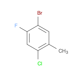 Benzene, 1-bromo-4-chloro-2-fluoro-5-methyl-