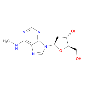 Adenosine, 2'-deoxy-N-methyl-