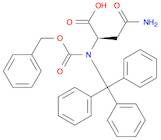 D-Asparagine, N2-[(phenylmethoxy)carbonyl]-N-(triphenylmethyl)-