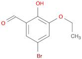 Benzaldehyde, 5-bromo-3-ethoxy-2-hydroxy-