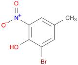 Phenol, 2-bromo-4-methyl-6-nitro-