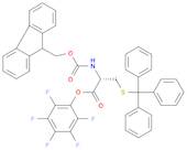 D-Cysteine, N-[(9H-fluoren-9-ylmethoxy)carbonyl]-S-(triphenylmethyl)-, pentafluorophenyl ester (9C…