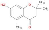 4H-1-Benzopyran-4-one, 2,3-dihydro-7-hydroxy-2,2,5-trimethyl-