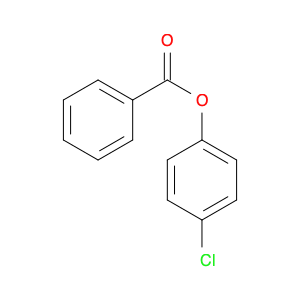 Benzoic acid, 4-chlorophenyl ester