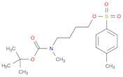 Carbamic acid, N-methyl-N-[4-[[(4-methylphenyl)sulfonyl]oxy]butyl]-, 1,1-dimethylethyl ester