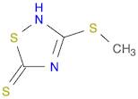 1,2,4-Thiadiazole-5(2H)-thione, 3-(methylthio)-