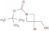 1-Azetidinecarboxylic acid, 3-bromo-3-(hydroxymethyl)-, 1,1-dimethylethyl ester