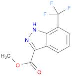 1H-Indazole-3-carboxylic acid, 7-(trifluoromethyl)-, methyl ester