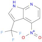 1H-Pyrrolo[2,3-b]pyridine, 4-nitro-3-(trifluoromethyl)-