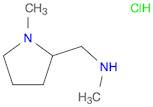 2-Pyrrolidinemethanamine, N,1-dimethyl-, hydrochloride (1:1)