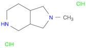 1H-Pyrrolo[3,4-c]pyridine, octahydro-2-methyl-, hydrochloride (1:2)