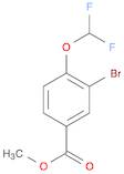 Benzoic acid, 3-bromo-4-(difluoromethoxy)-, methyl ester