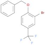 Benzene, 2-bromo-1-(phenylmethoxy)-4-(trifluoromethyl)-