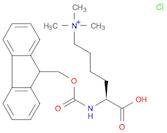 1-Pentanaminium, 5-carboxy-5-[[(9H-fluoren-9-ylmethoxy)carbonyl]amino]-N,N,N-trimethyl-, chlorid...