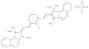 1H-Benz[e]indolium, 2-[2-[2-chloro-3-[2-(1,3-dihydro-1,1,3-trimethyl-2H-benz[e]indol-2-ylidene)e...