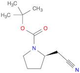 1-Pyrrolidinecarboxylic acid, 2-(cyanomethyl)-, 1,1-dimethylethyl ester, (2R)-