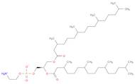 Hexadecanoic acid, 3,7,11,15-tetramethyl-, 1,1'-[(1R)-1-[[[(2-aminoethoxy)hydroxyphosphinyl]oxy]me…