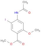 Benzoic acid, 4-(acetylamino)-5-iodo-2-methoxy-, methyl ester