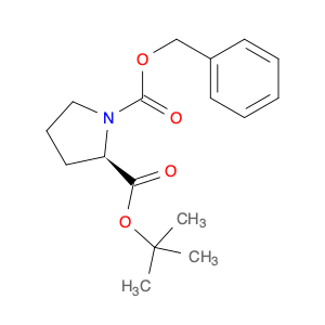 1,2-Pyrrolidinedicarboxylic acid, 2-(1,1-dimethylethyl) 1-(phenylmethyl) ester, (2R)-