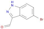 1H-Indazole-3-carboxaldehyde, 5-bromo-