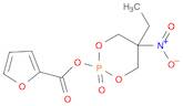 2-Furoic acid, anhydride with cyclic 2-ethyl-2-nitrotrimethylene phosphate (8CI)