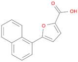 2-Furancarboxylic acid, 5-(1-naphthalenyl)-