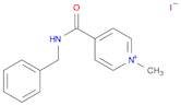 Pyridinium, 1-methyl-4-[[(phenylmethyl)amino]carbonyl]-, iodide (1:1)