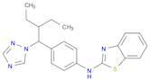 2-Benzothiazolamine, N-[4-[2-ethyl-1-(1H-1,2,4-triazol-1-yl)butyl]phenyl]-