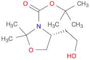 3-Oxazolidinecarboxylic acid, 4-(2-hydroxyethyl)-2,2-dimethyl-, 1,1-dimethylethyl ester, (4R)-