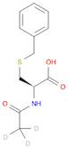 L-Cysteine, N-(acetyl-d3)-S-(phenylmethyl)- (9CI)