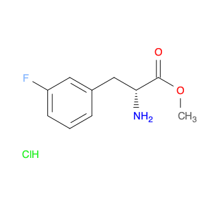 D-Phenylalanine, 3-fluoro-, methyl ester, hydrochloride (1:1)