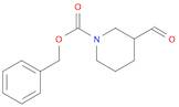 1-Piperidinecarboxylic acid, 3-formyl-, phenylmethyl ester