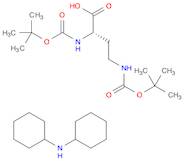 Butanoic acid, 2,4-bis[[(1,1-dimethylethoxy)carbonyl]amino]-, (2S)-, compd. with N-cyclohexylcyc...