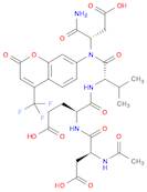 L-α-Asparagine, N-acetyl-L-α-aspartyl-L-α-glutamyl-L-valyl-N-[2-oxo-4-(trifluoromethyl)-2H-1-ben...