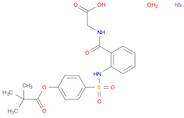 Propanoic acid, 2,2-dimethyl-, 4-[[[2-[[(carboxymethyl)amino]carbonyl]phenyl]amino]sulfonyl]phen...