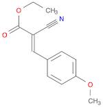 2-Propenoic acid, 2-cyano-3-(4-methoxyphenyl)-, ethyl ester, (2E)-