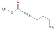 2-Heptynoic acid, methyl ester