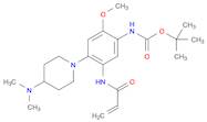 Carbamic acid, N-[4-[4-(dimethylamino)-1-piperidinyl]-2-methoxy-5-[(1-oxo-2-propen-1-yl)amino]phen…