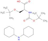 L-Serine, N-[(1,1-dimethylethoxy)carbonyl]-O-(1,1-dimethylethyl)-, compd. with N-cyclohexylcyclohe…