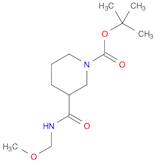 1-Piperidinecarboxylic acid, 3-[(methoxymethylamino)carbonyl]-, 1,1-dimethylethyl ester