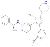 2-PYRIDINAMINE, 4-[1-METHYL-2-(4-PIPERIDINYL)-4-[3-(TRIFLUOROMETHYL)PHENYL]-1H-IMIDAZOL-5-YL]-N-[(…