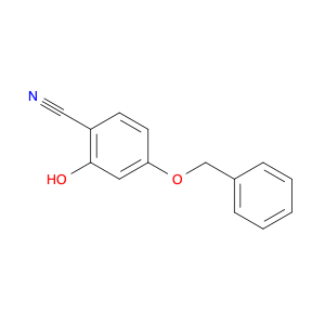 Benzonitrile, 2-hydroxy-4-(phenylmethoxy)-