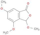 1(3H)-Isobenzofuranone, 3,4,6-trimethoxy-