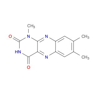 Benzo[g]pteridine-2,4(1H,3H)-dione, 1,7,8-trimethyl-