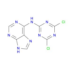 9H-Purin-6-amine, N-(4,6-dichloro-1,3,5-triazin-2-yl)-