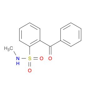 Benzenesulfonamide, 2-benzoyl-N-methyl-