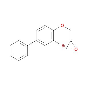 2-[(2-bromo-4-phenyl-phenoxy)methyl]oxirane